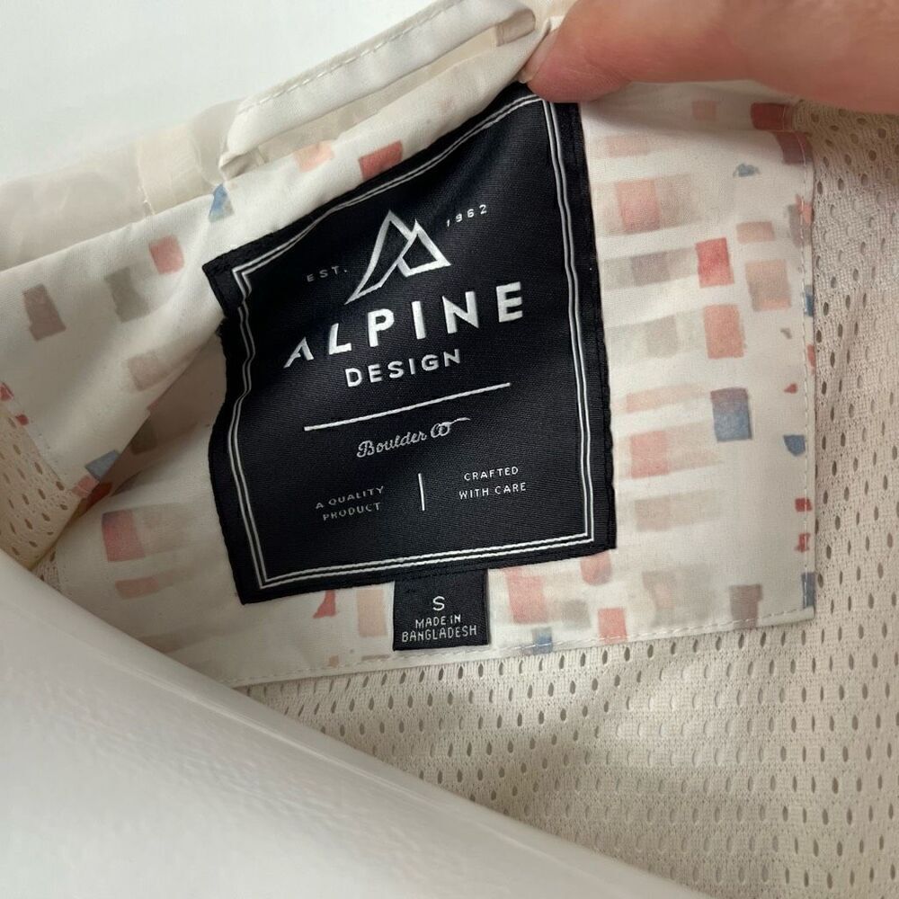 Alpine Design Soft Shell rain jacket light ski jacket - Picture 11 of 12